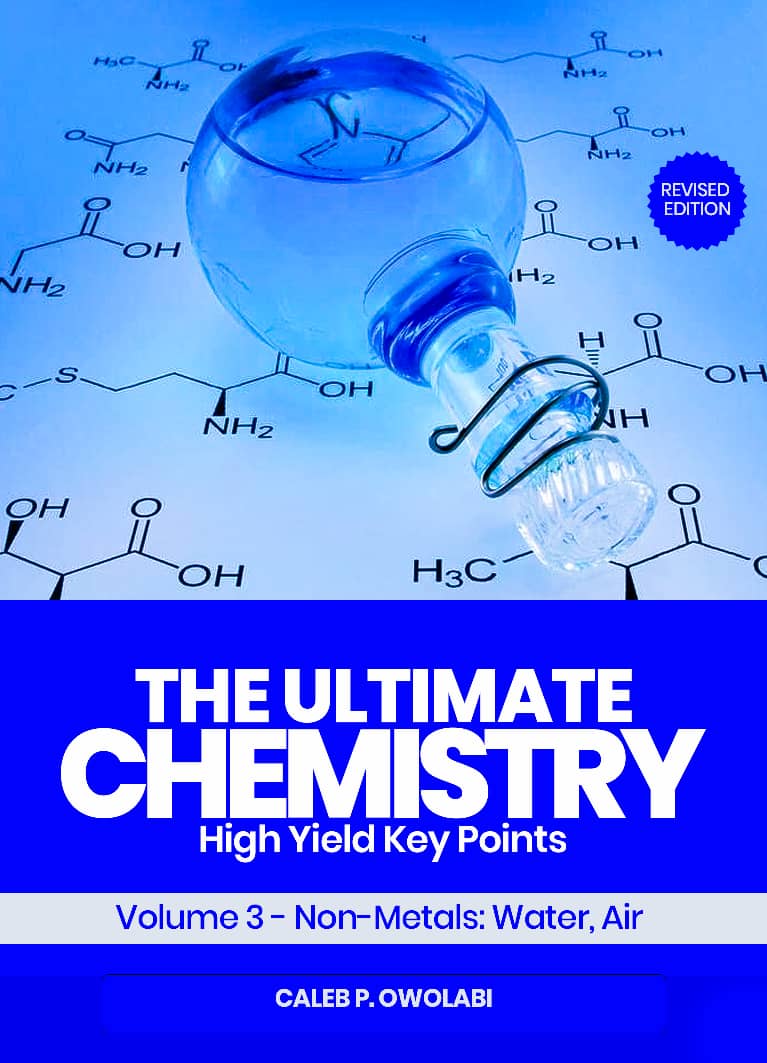 The Ultimate CHEMISTRY High Yield Key Points Volume 3 - Non-Metals: Water, Air cover
