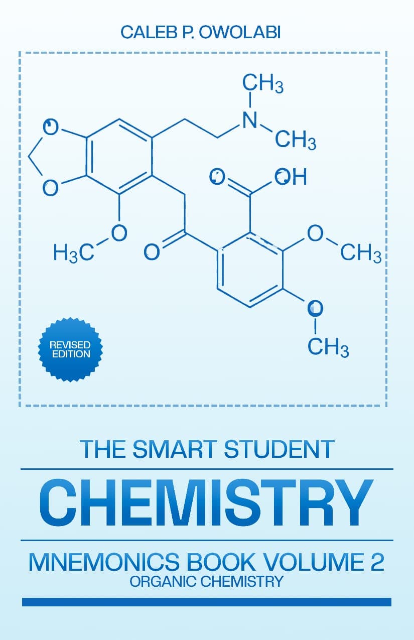 The Smart Student CHEMISTRY Mnemonics Book Volume 2 cover