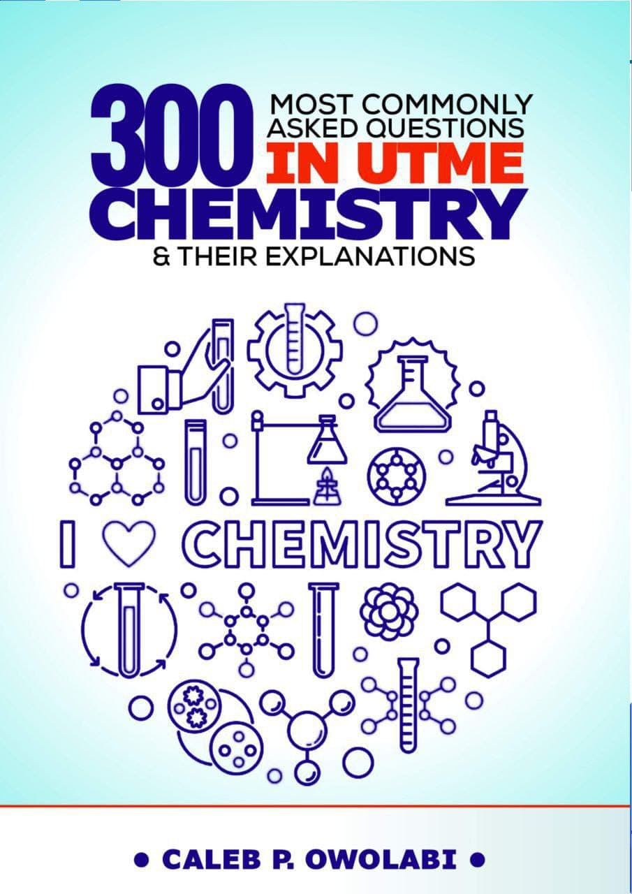 300 Most Repeated UTME Chemistry Questions cover