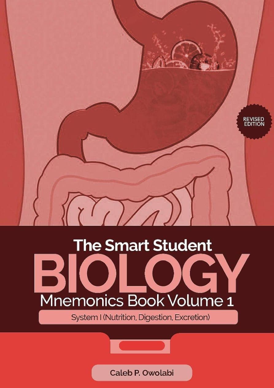 The Smart Student BIOLOGY Mnemonics Book Volume 1 cover